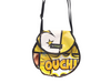 espresso bag publicity banner black & yelow comic