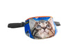 waist bag essentials cat food package bright blue kitten