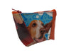 necessaire mini dog food package bright red & blue