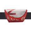 sunglasses case publicity banner white & red