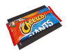 pencil case elastic chips package blue & orange