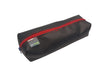 pencil case school publicity banner black & red