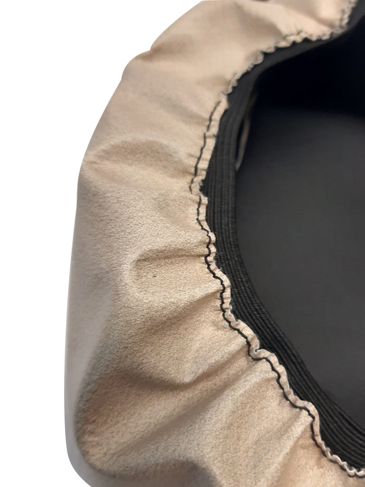 saddle cover publicity banner beige