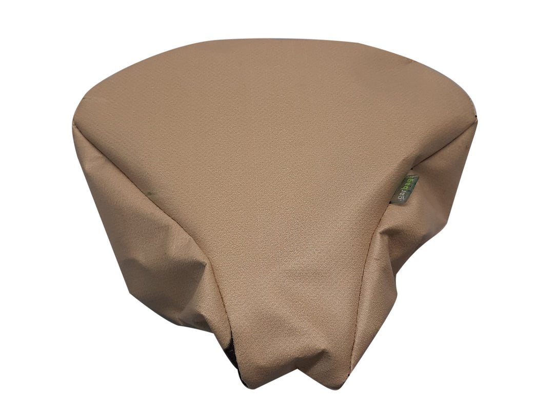 saddle cover publicity banner beige