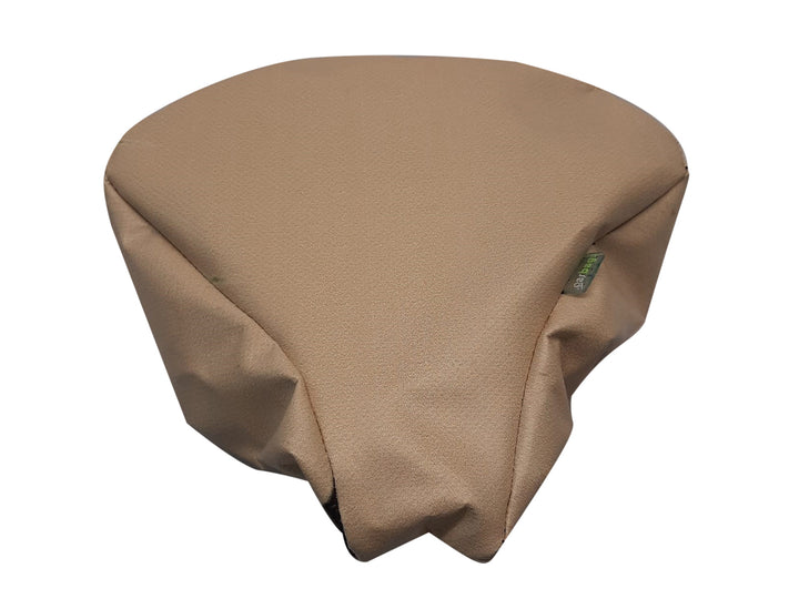 saddle cover publicity banner beige