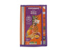 notebook A5 tetrapack package purple & orange