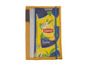 notebook A5 tetrapack package yellow & blue