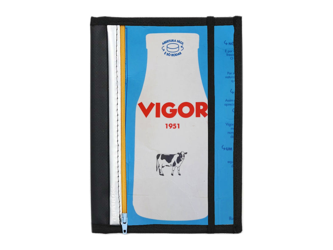 notebook A5 tetrapak package cow milk