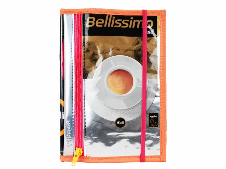 notebook A5 coffee package gold & silver