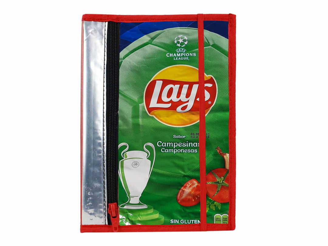 notebook A5 chips package champions