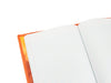 notebook A5 coffee package green & orange