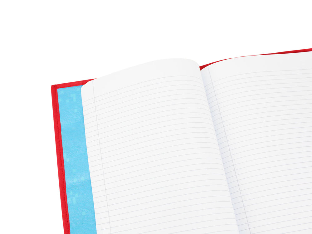 NOTEBOOK A5 PUBLICITY BANNER RED - Garbags