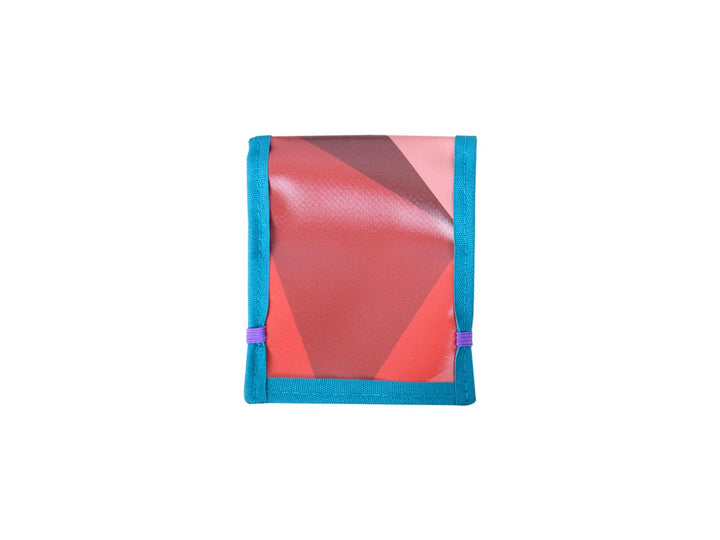 notebook A7 chocolate package blue & red