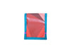 notebook A7 chocolate package blue & red