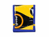 notebook A7 cat food package blue & yellow