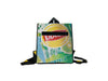 backpack XS base publicity banner blue & yellow