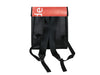 backpack XS publicity banner black red