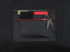messenger bag / bike handlebar XS publicity banner coffee packages red & green