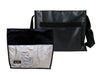 messenger bag XL coffee package silver
