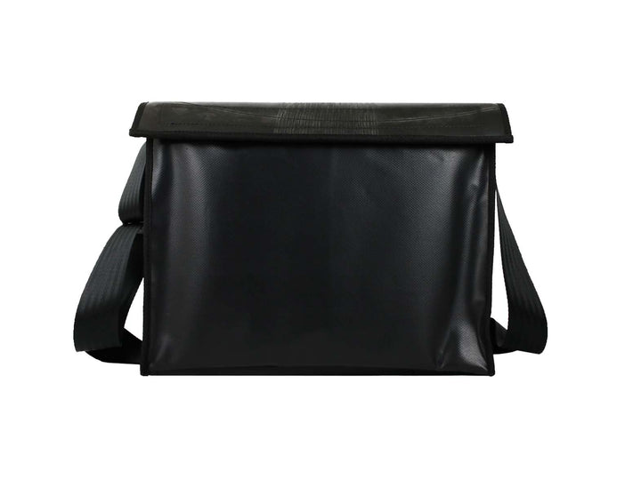 messenger bag XL coffee package silver