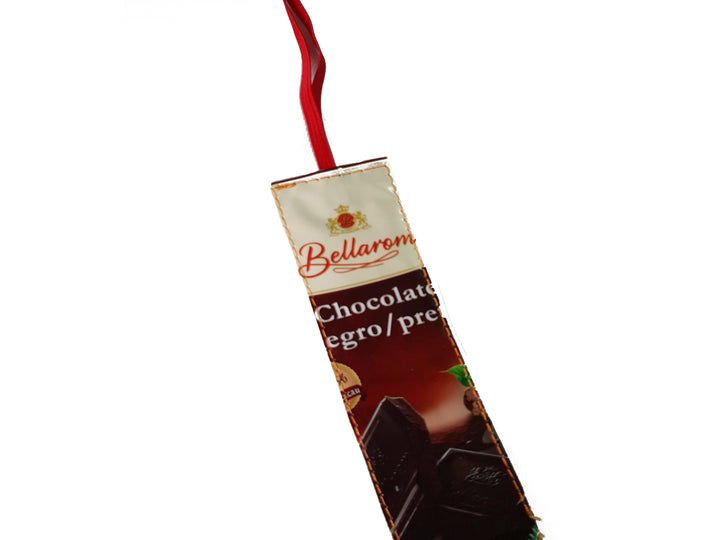 bookmark chocolate package white
