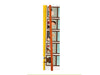bookmark *Tiago M.* orange & yellow tram