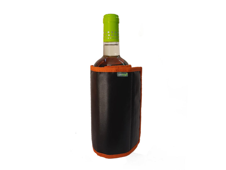bottle sleeve cooler publicity banner black