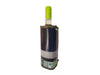 bottle sleeve cooler publicity banner black & grey