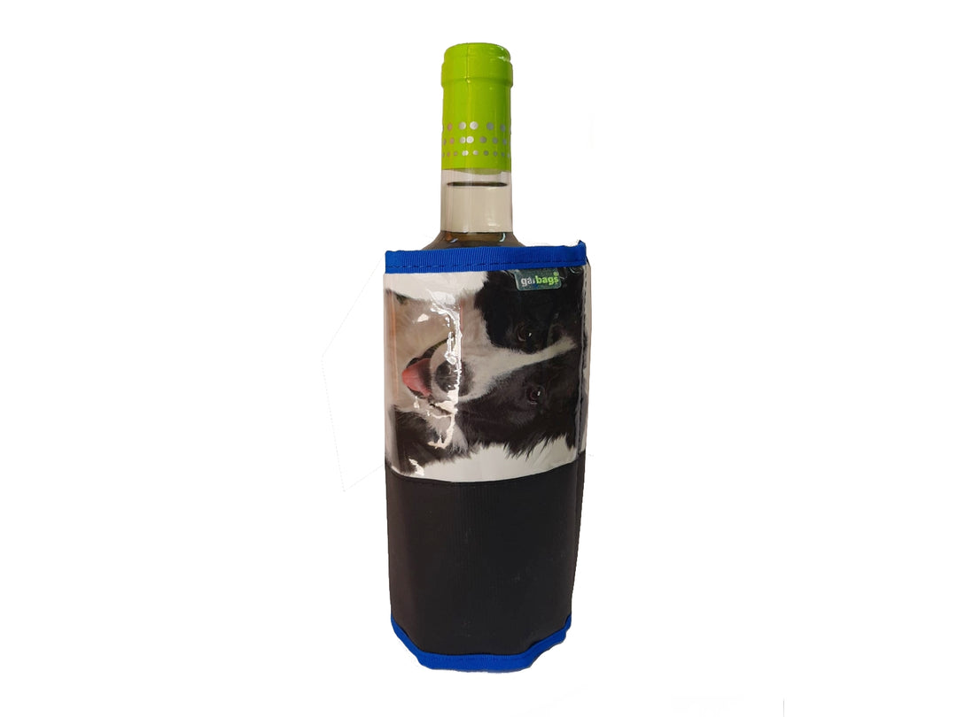bottle sleeve cooler dog food package white