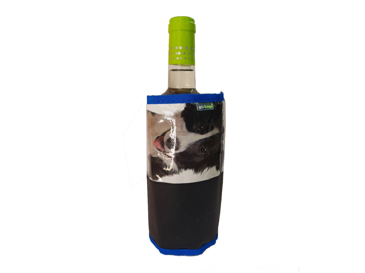 bottle sleeve cooler dog food package white
