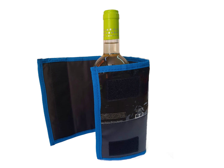bottle sleeve cooler cat food package yellow