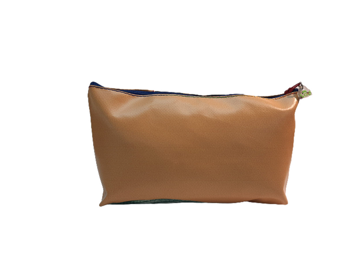 necessaire publicity banner tropical yellow