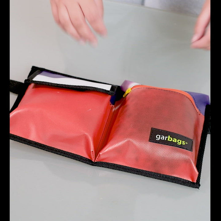 waist bag coffee package red