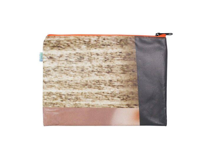 beach clutch coffee package orange