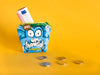 coin purse tetrapak kids juice blue - Garbags