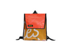 backpack XS publicity banner red & orange