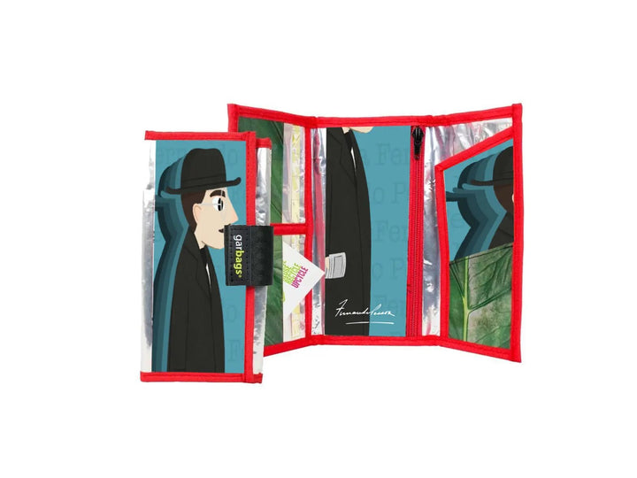 document holder *Tiago M.* coffee package fernando pessoa profile