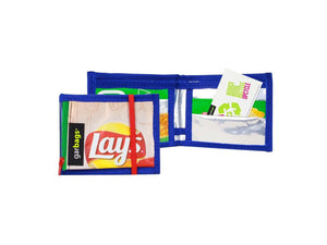 document holder chips package blue - Garbags