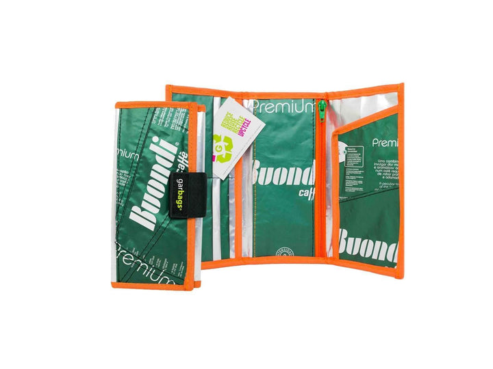 document holder coffee package green - Garbags
