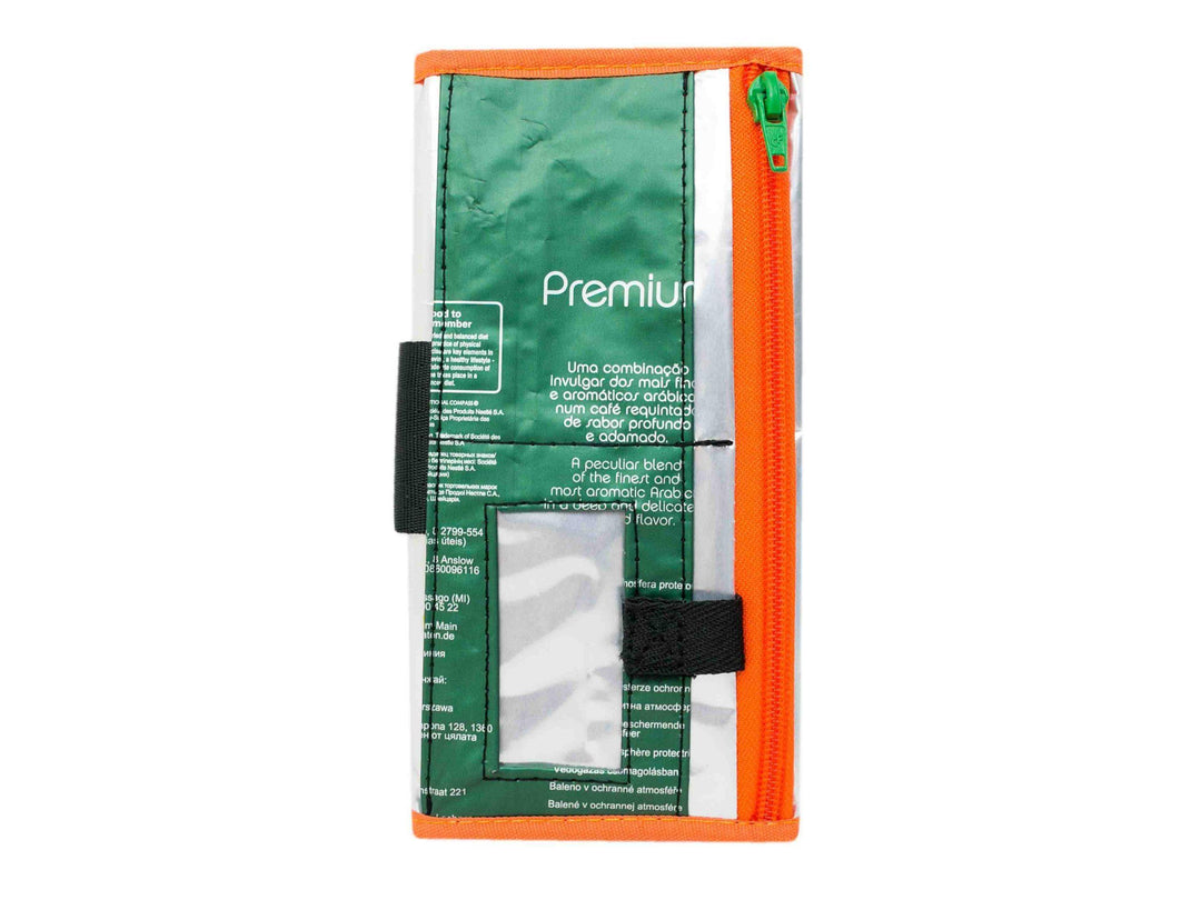 document holder coffee package green - Garbags