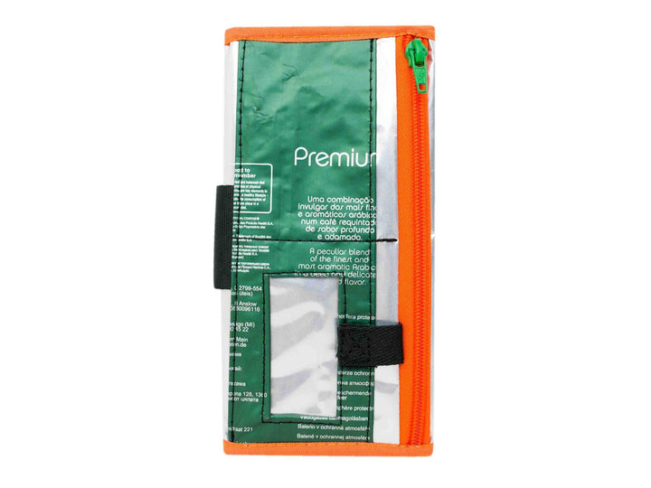 document holder coffee package green - Garbags