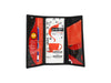 document holder coffee package red & black - Garbags