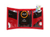 document holder coffee package red & black - Garbags