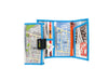 document holder *lisbon exclusive* coffee package blue lisbon map - Garbags