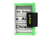 document holder *lisbon exclusive* coffee package green signs - Garbags