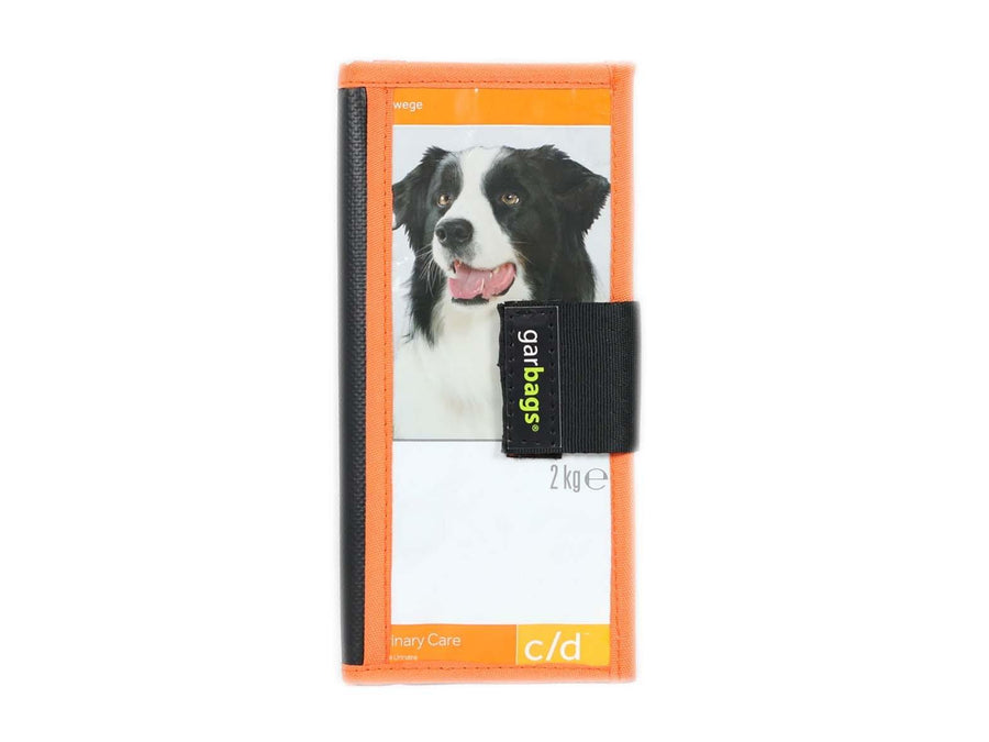 document holder pet food package cat orange - Garbags
