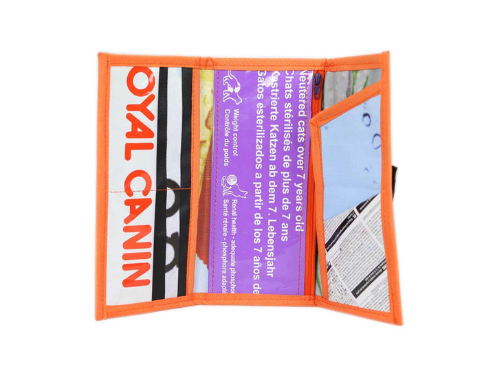document holder pet food package cat orange - Garbags