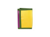 document holder publicity banner green yellow & purple - Garbags