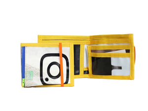 document holder publicity banner white & yellow - Garbags