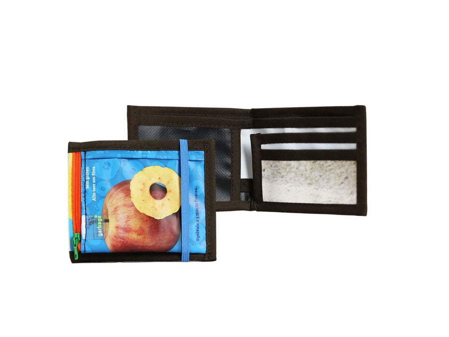 document holder snack package apple blue & black - Garbags